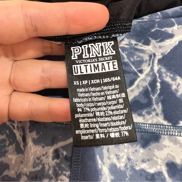 VS Pink Ultimate High Waist tie  dye Legging Size XS - Picture 8 of 10